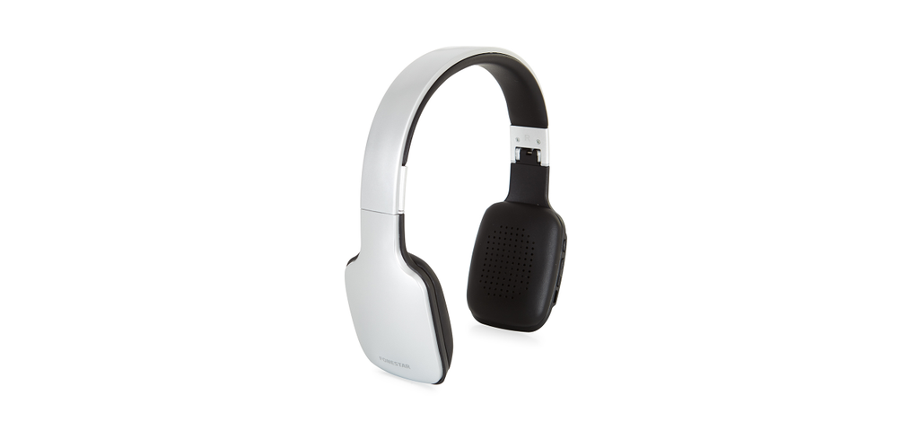 Auriculares bluetooth plegable plata Fonestar. Mod. SLIM-G