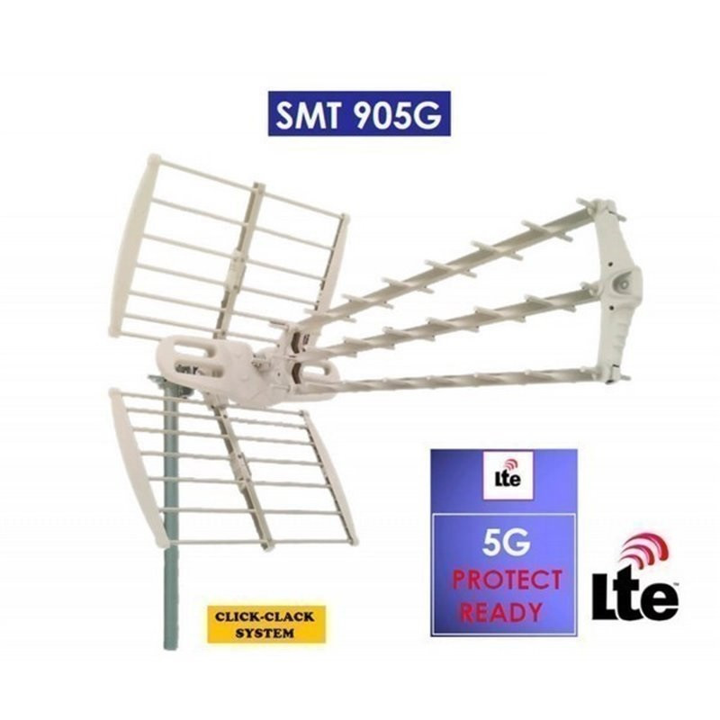 [ANT503] Antena UHF 5G 20dB Premium 905 triple. Mod. SMT905G