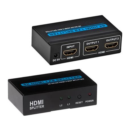 Splitter distribuidor HDMI 1 a 2 Acoustic Control . Mod. SPHDMI