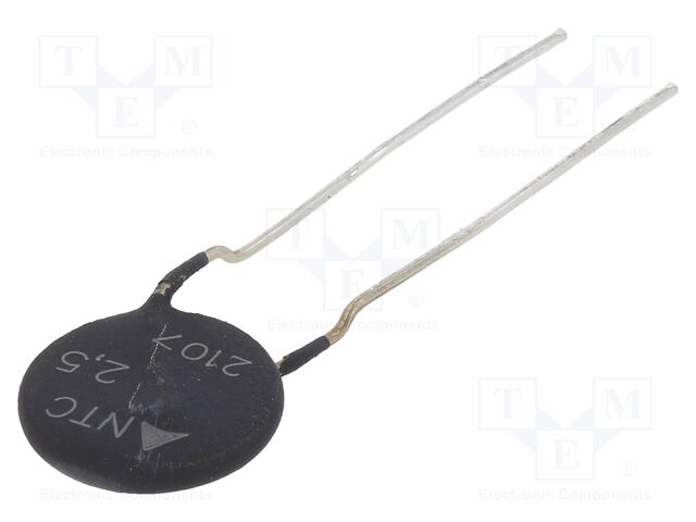 Termistor NTC 2,5Ω -55÷170°C 3,1W THT. Mod. B57237S0259M000