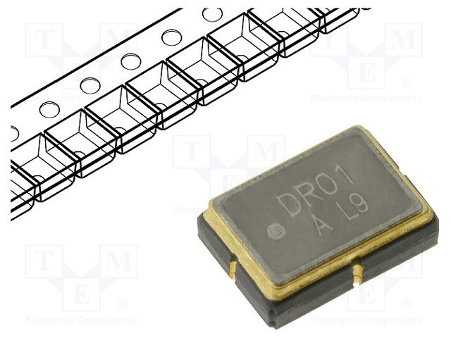 Resonador SAW 433,92MHz SMD 10VCC. Mod. SR433.92M-SMD53