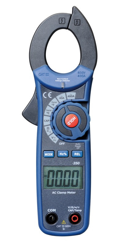 Pinza amperimétrica digital AC Cat.III 600V. Mod. ST350