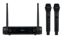 Micrófono de mano inalámbrico doble UHF Fonestar. Mod. SONAIR-2M