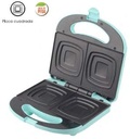 Sandwichera 780 W Aluminio Plástico Verde Agua BASTILIPO. MOD. SW-780V