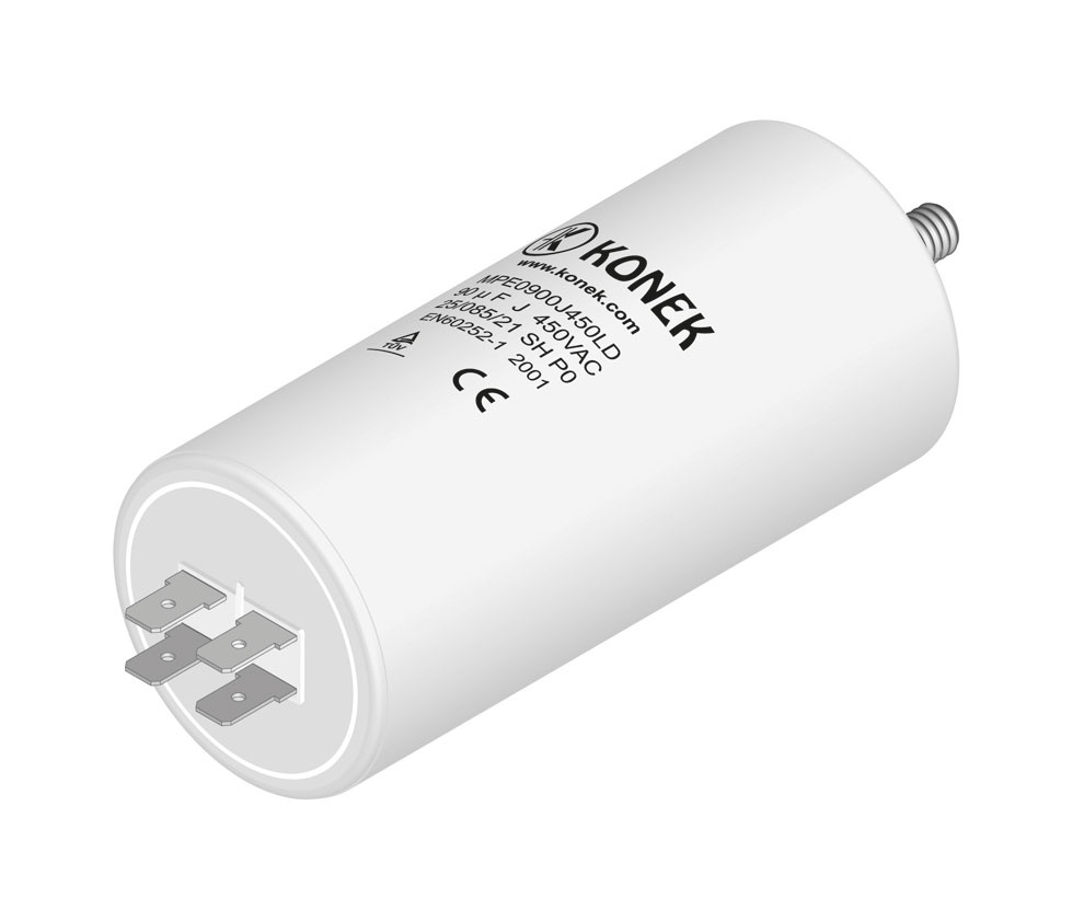 [CPM90MF] Condensador de arranque motor 90uF 450V. Mod. CPM90MF