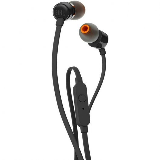 Auriculares JBL binaural c/micro negro. Mod.  T110BLK