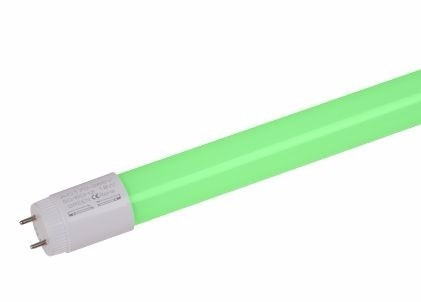 Tubo T8 LED 1200 mm Cristal 16W VERDE. Mod. T8120VD