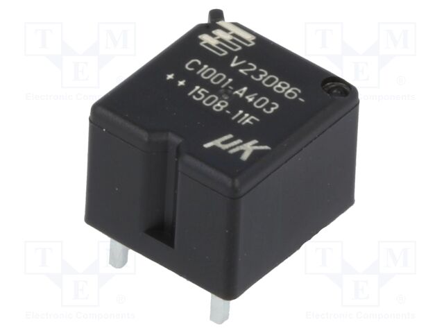 Relé electromagnético SPDT 12VDC 25A de coche K. Mod. 1393280-6
