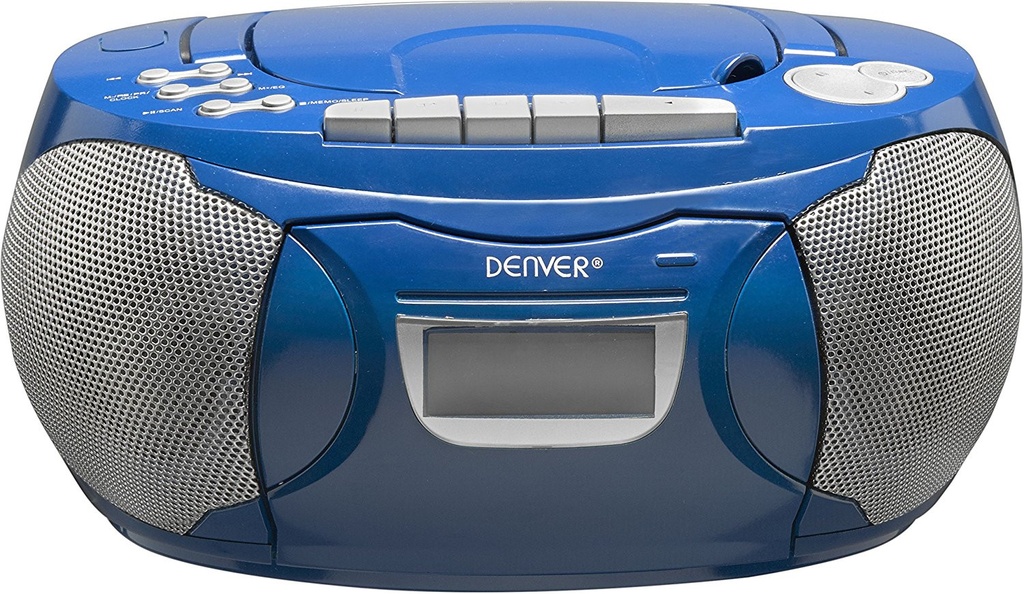 Reproductor de CD portátil Azul Denver TCP39A