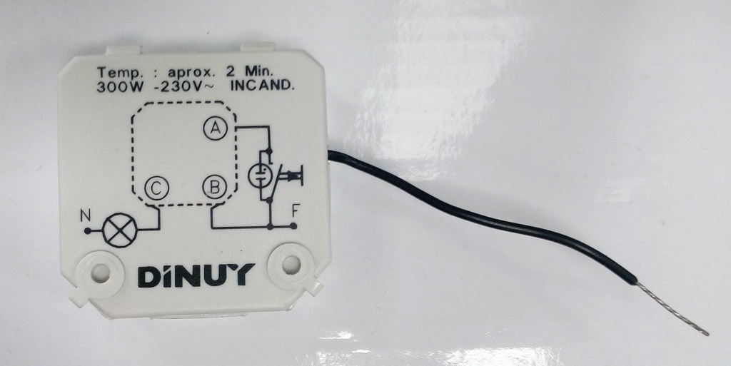 TEMPORIZADOR 2 MINUTOS DINUY 300W