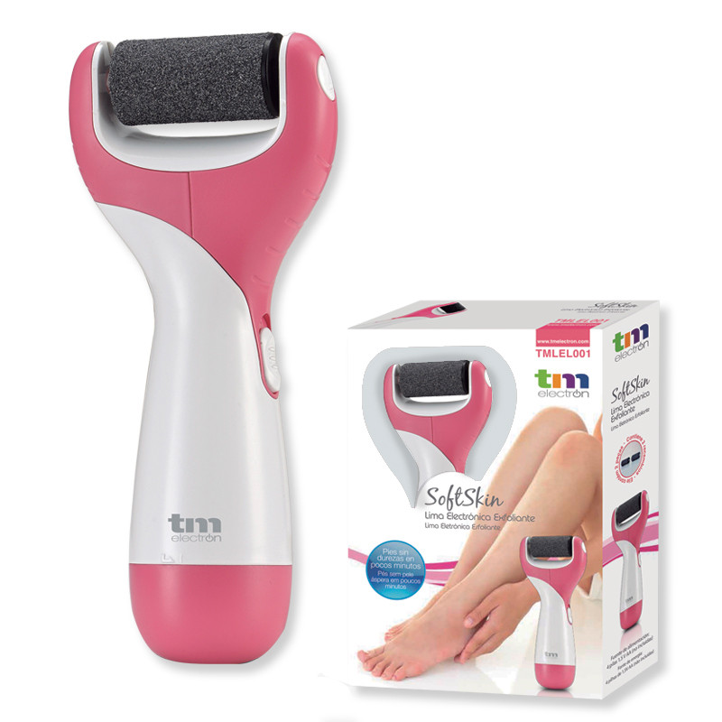 Lima electrónica exfoliante rosa TM. Mod. TMLEL001P