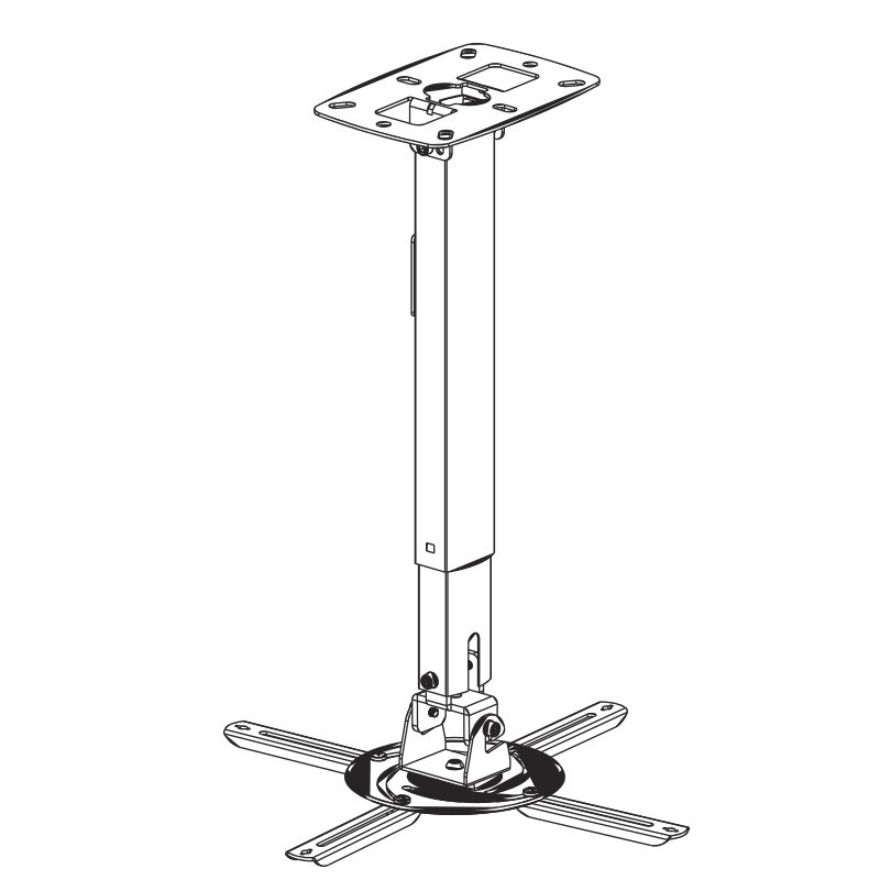 Soporte de techo para proyector. Mod. TMSPO305