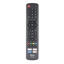 Mando a distancia compatible TV Hisense Netflix. Mod. TMURC350