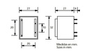 Transformador encapsulado 12V 2.4VA. Mod. TR4112