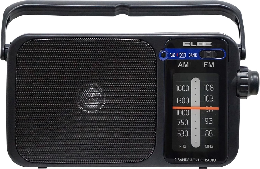 [RF942] Radio sobremesa AM FM analógica ELBE. Mod. RF 942