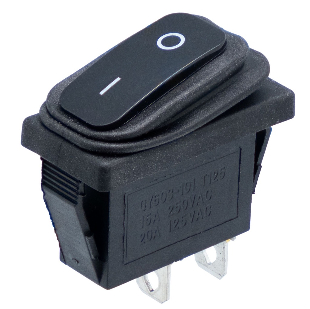 [4224ELG] Interruptor 2 posiciones estanco OFF-ON 15A 250V. Mod. 4224