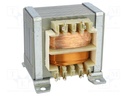 Transformador 40VA 230VCA a 2x12V 2x1,6A. Mod. TS40/018