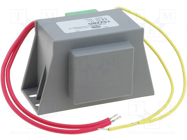 Transformador de red 12VA 230VCA a 12V 1A. Mod. TSZZBD12/001M