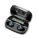 Mini Auriculares Bluetooth TWS-S11 LED (IOS/Android) Negro. Mod. TWS-S11