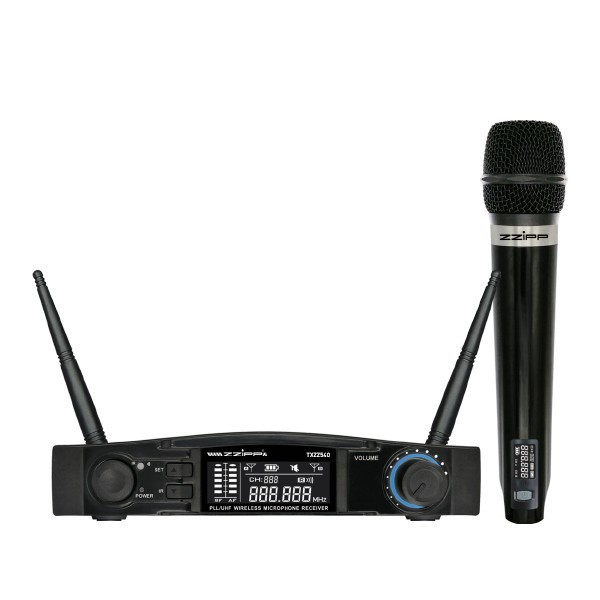 Kit micrófono inalámbrico de 48 canales UHF ZZIPP. Mod. TXZZ540