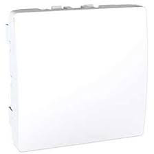 Tapa ciega ancho blanco serie unica schneider. Mod. U9.866.18