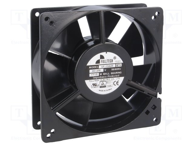 Ventilador CA axiales 230VCA 127x127x38mm. Mod. UF13A23-H