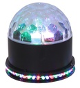 Efecto astro 3 LEDs RGB de 3W x, UFO: LED 48x 10mm Ø RGB. Mod. UFO-ASTRO-BL