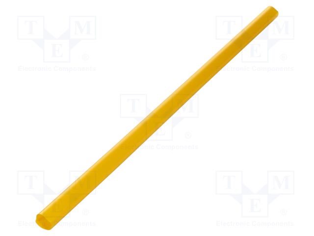 [RCH13819X1Y] Tubo termorretractil 38 mm amarillo 1 metro. Mod. RCH1-38/19X1-BR