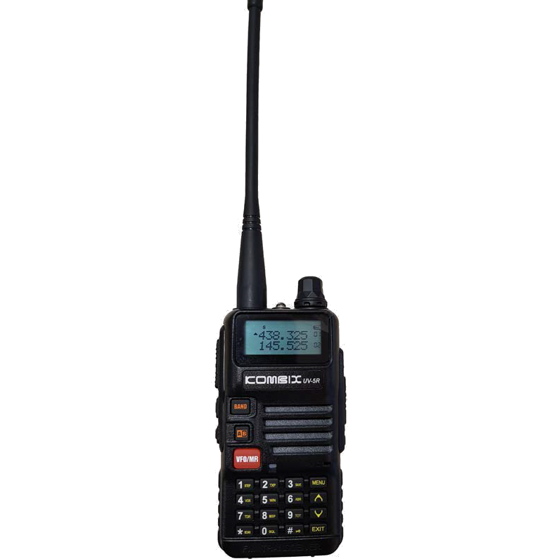 WALKIE DOBLE BANDA UHF/VHF CON RADIO COMERCIAL DE FM KOMBIX. Mod. UV-5R
