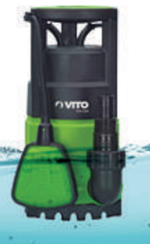 [VIBAL400] Electrobomba sumergible plástica 400W aguas limpias. Mod. VIBAL400