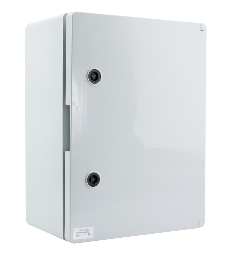 Armario con puerta ciega IP65 ABS 500x400x175mm. Mod. WE-2006