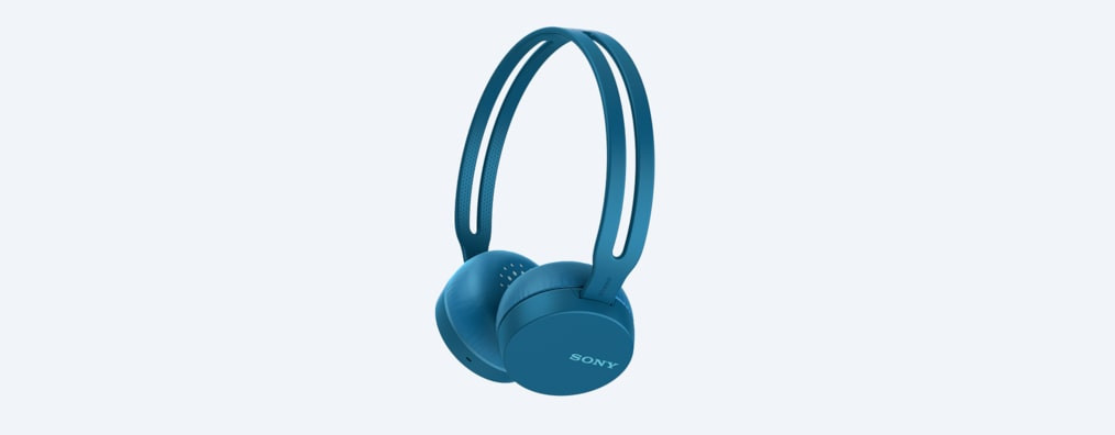 Auriculares inalámbricos Sony azul. WH-CH400B