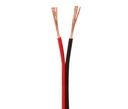 Cable para altavoz 2x1.50mm2 cobre METRO rojo negro OFC. Mod. WIR8013
