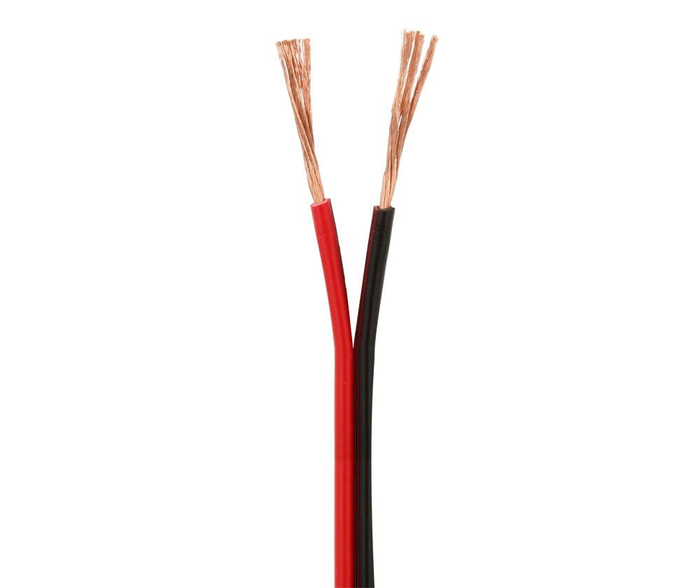 Cable para altavoz 2x2.50mm2 cobre METRO rojo negro OFC. Mod. WIR8014