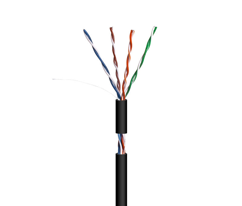 Cable para datos UTP Cat.5e rígido exterior. Mod. WIR9045