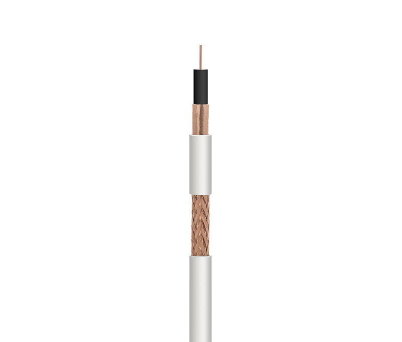 [WIR9059250ELM] Rollo de cable coaxial de antena blanco 250m. Mod. WIR9059-250