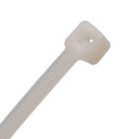 Brida nylon natural 7.6x200 bolsa 100. Mod. BR76-200