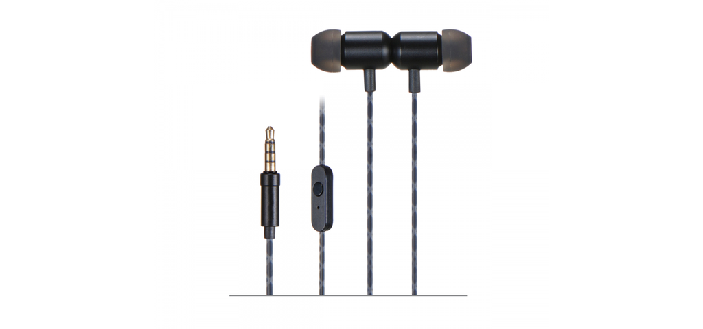 Auriculares in ear con micrófono negro Fonestar. Mod. X4-N