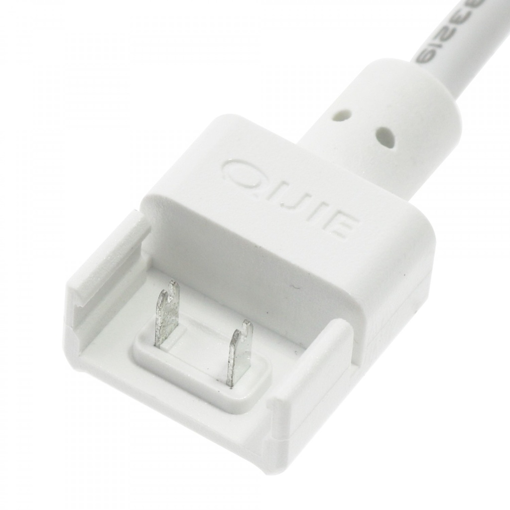 [LM2924] Conector Intermedio Con Cable Para Tira Led Ip68 10Mm Out 8Mm In 2Pin. Mod. LM2924