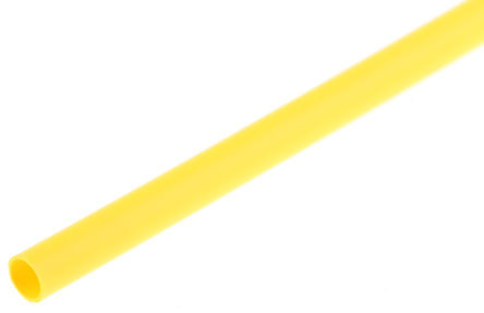 [TR0095YEC25] Tubo termorretractil 9.5 mm Amarillo 1.2 metro. Mod. XBPT9.5AM