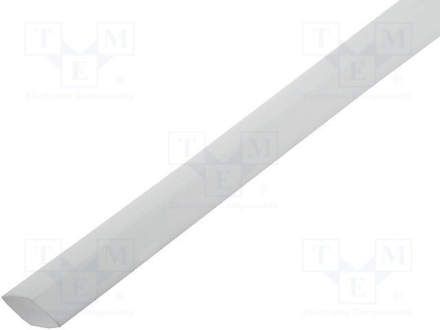 Tubo termorretractil 9.5 mm blanco 1 metro. Mod. XBPT-9.5BL
