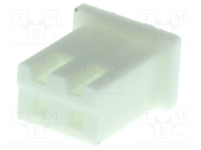 Conector conducto-placa hembra XH 2,5mm PIN:2 sin contactos. Mod. XHP-2