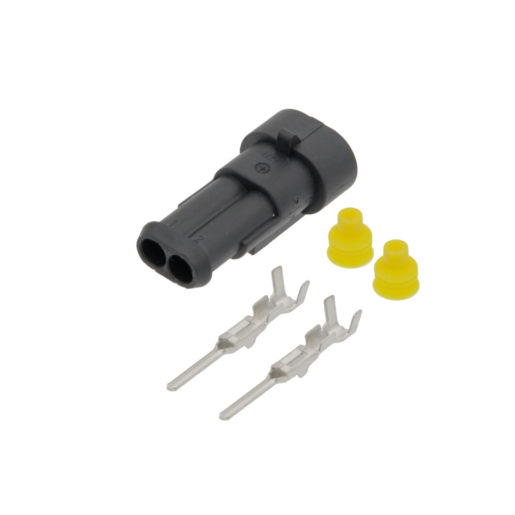 [2040316] Pack conector SuperSeal Macho 2 contactos. Mod. 2040316