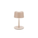 Lámpara de mesa sin cable táctil LED Dédalo GARZA 3000K. Mod. 401574C