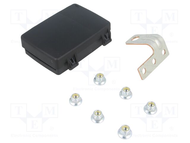 [MTA0300468] Derivador alimentación portafusible x3 Midival. Mod. MTA-0300468