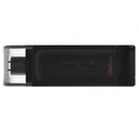 Pendrive 128GB USB-C Negro Kingston DataTraveler. Mod. DT70/128GB