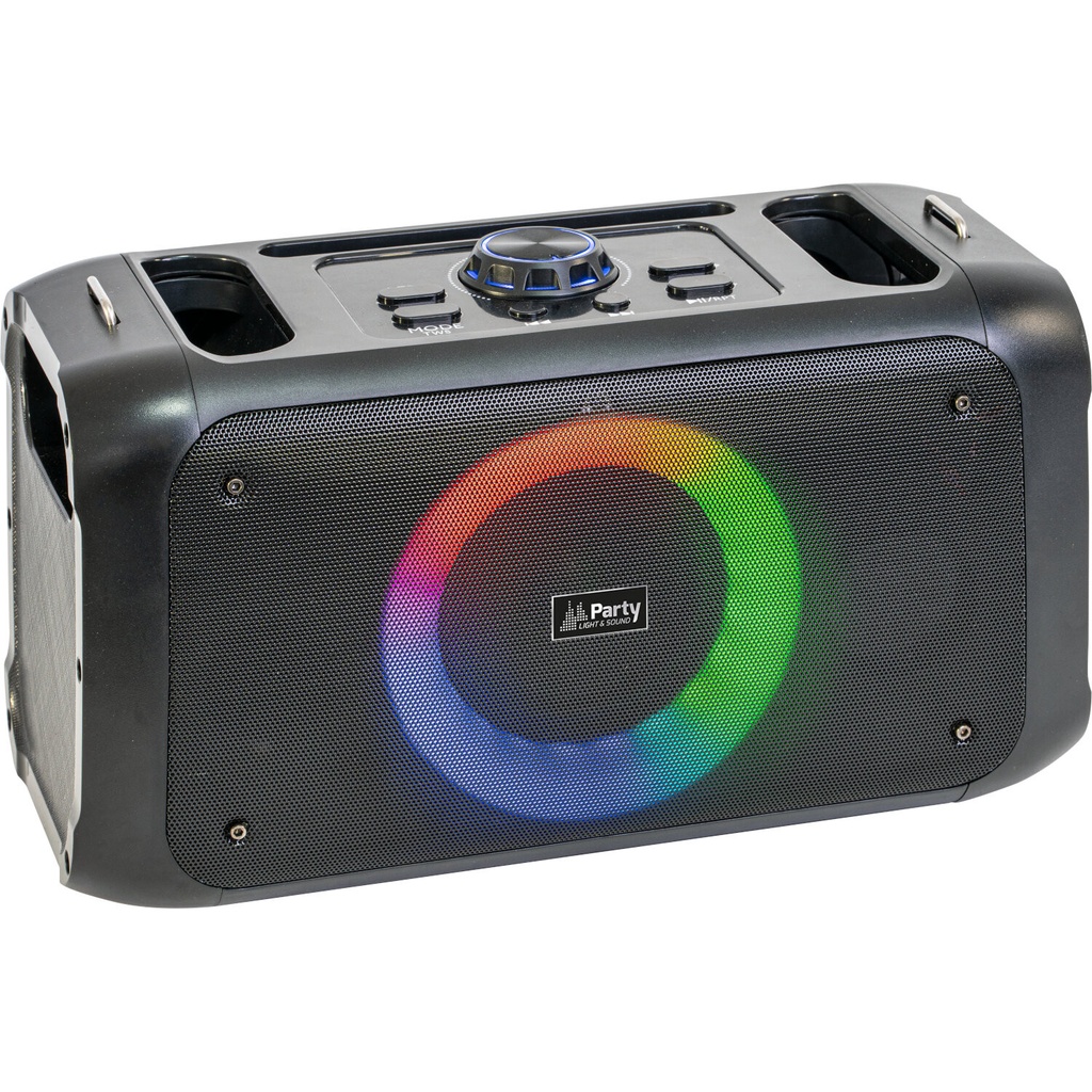 Altavoz portátil bluetooth USB & micro SD 4″/10cm 100W. Mod. PARTY-STREET1