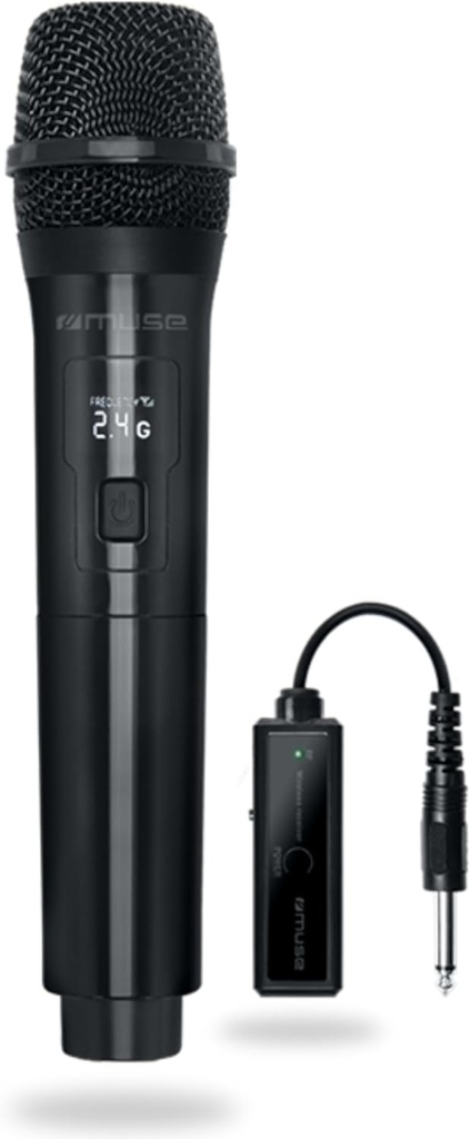 Micrófono inalámbrico recargable Muse. Mod. MC-30WI