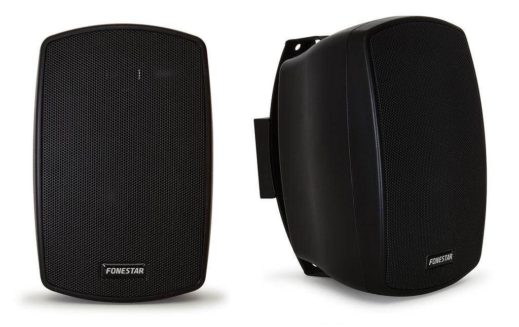 Pareja de altavoces bafles 4" negro. Mod. ELIPSE-4