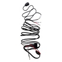 Kit de cableado para foco 12V con rele e interruptor. Mod. WI1C